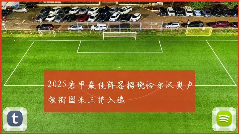 2025意甲最佳阵容揭晓恰尔汉奥卢领衔国米三将入选